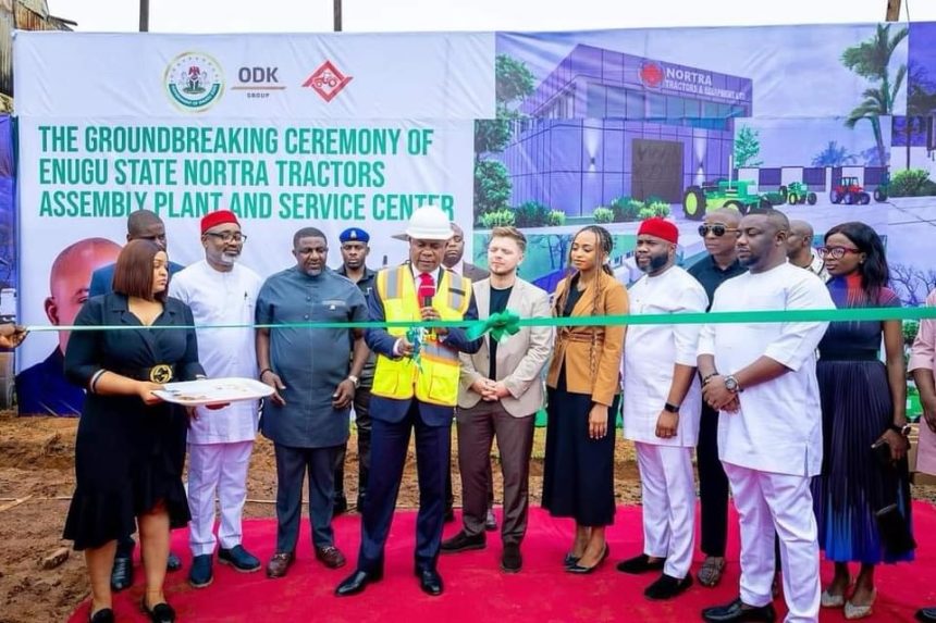 Enugu Unveils Tractor Plant, Promises 3,600 Jobs