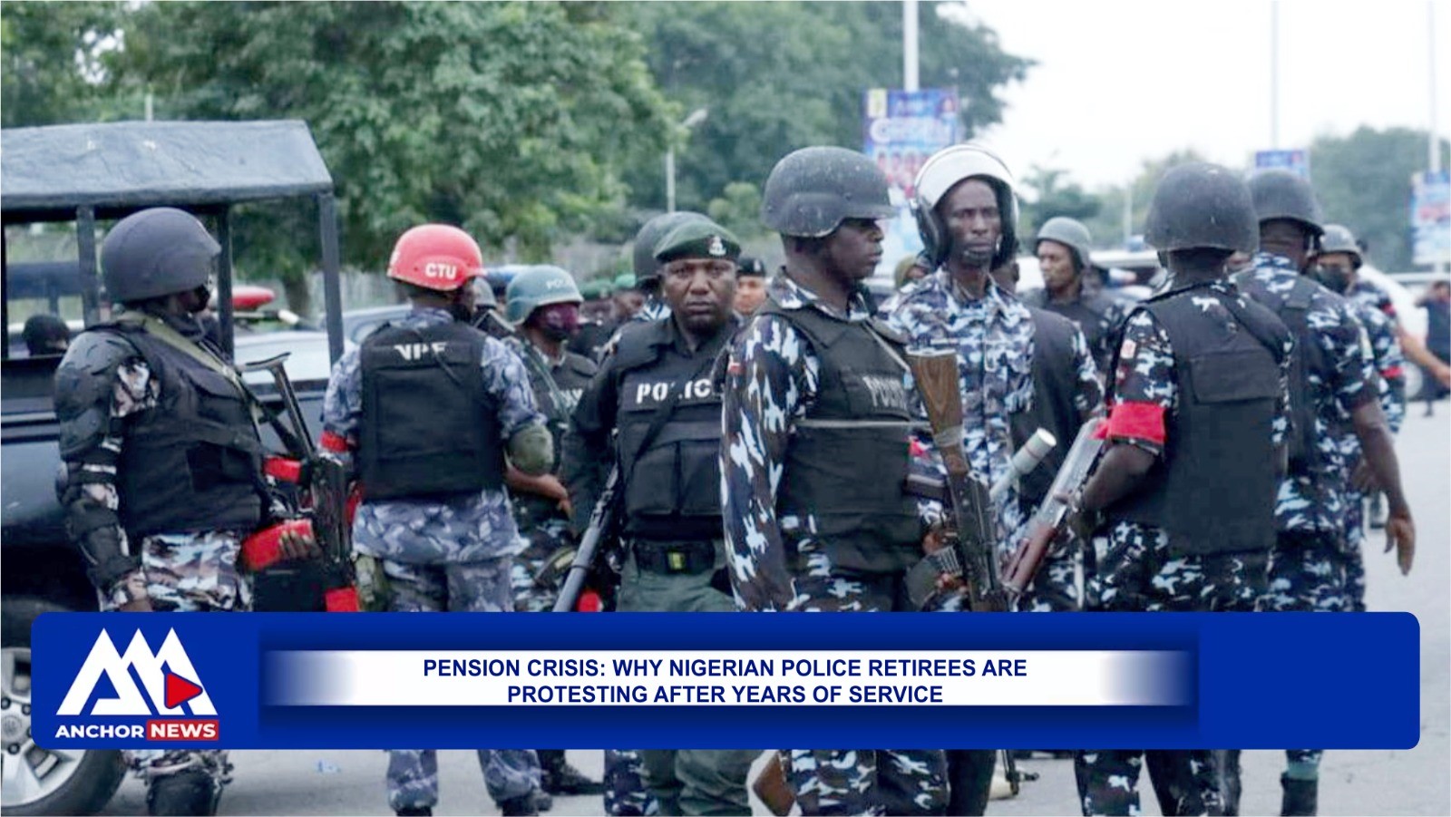Why Nigerian Police Retirees Are Protesting After Years of Service