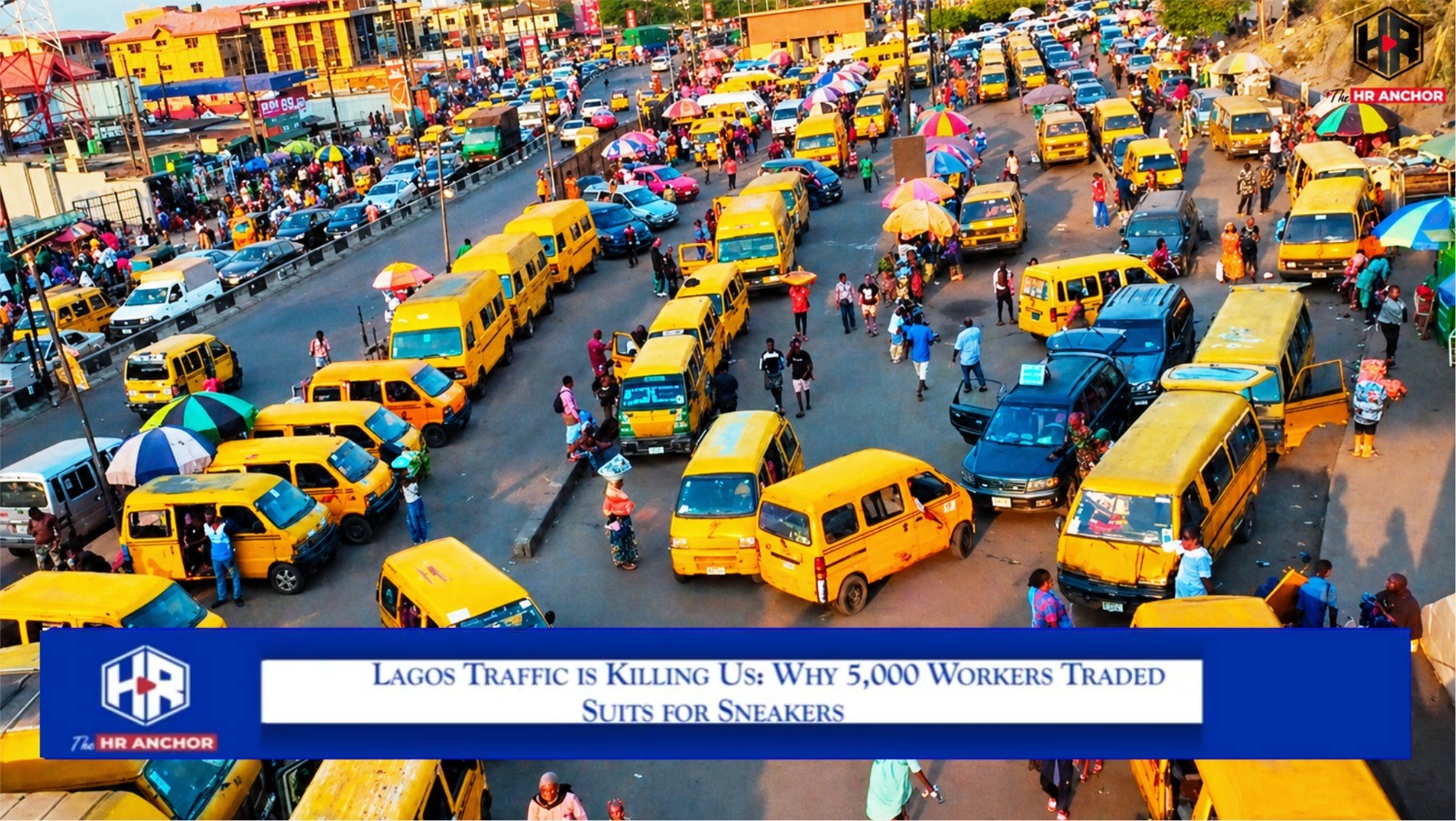 Lagos Traffic Is Killing Us: Why 5,000 Workers Traded Suits for Sneakers