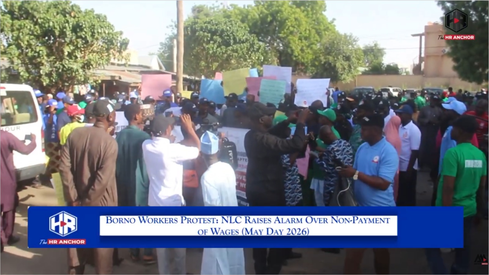Borno Workers Protest: NLC Raises Alarm Over Non-Payment of Wages (May Day 2024)