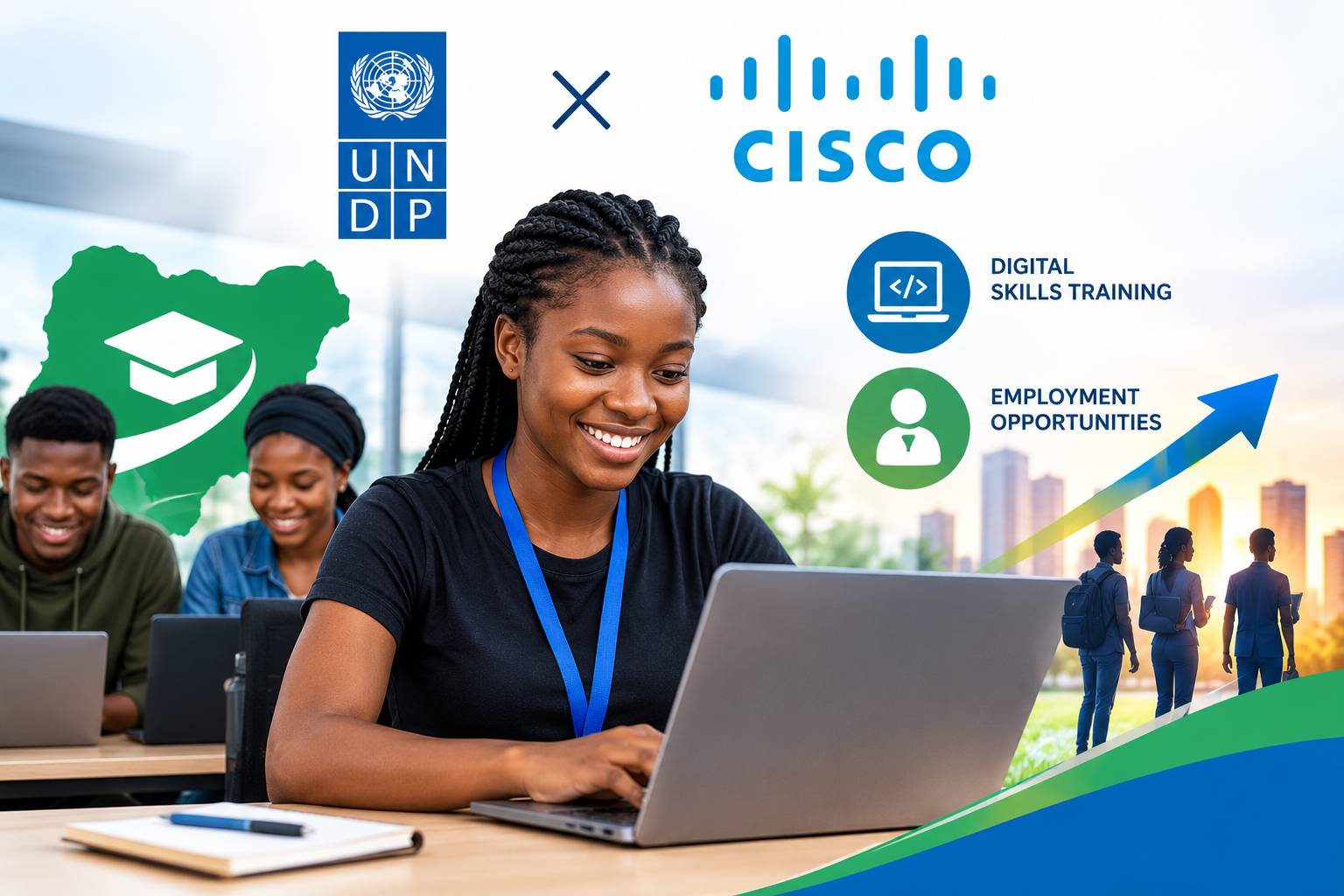 UNDP, Cisco Partner to Expand Digital Skills Training for Nigerian Youths